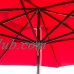 Coral Coast Key Largo 11-ft. Spun-Poly Wood Market Umbrella   